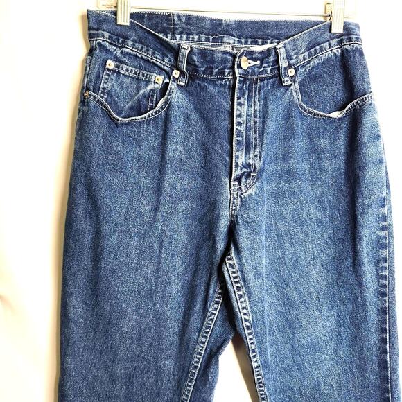 Jordache Vintage Jeans Metallic Embroidery Size 11 / 12 Boot Flare Hem Retro - Picture 16 of 16